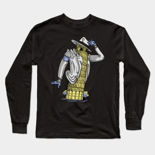 Pisa's Billie Jean Lean Long Sleeve T-Shirt